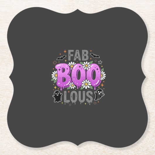 Fantastisches Halloween-Geisterdesign_1 Untersetzer (Vorderseite)