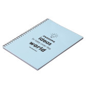 Fantastisches Ideen-Notizbuch Notizblock (Linke Seite)