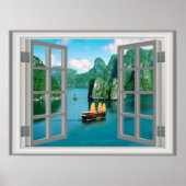 Fantastisches Imitat für Malaysias Sailboat Poster (Vorne)