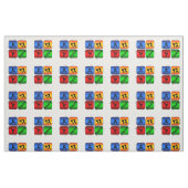 Fantastisches Karate-städtische Art Stoff (Fat Quarter (45,7 x 55,9 cm))