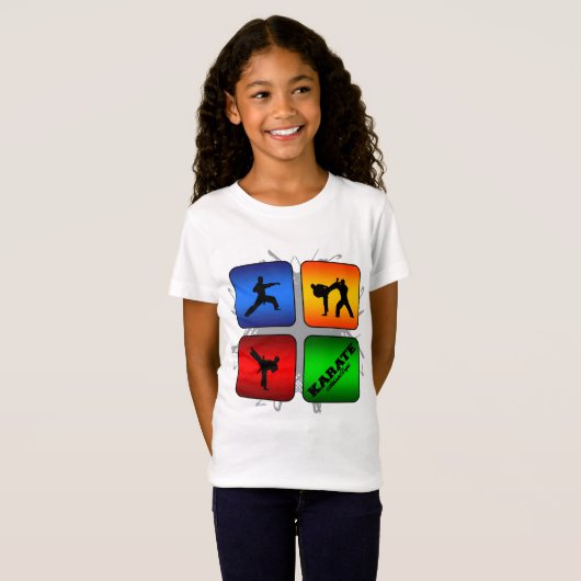 Fantastisches Karate-städtische Art T-Shirt (Vorne ganz)