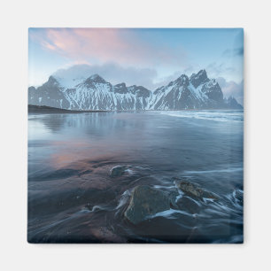 Fantastisches Licht in Island Stokksnes, Magnet
