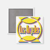 Fantastisches Los Angeles 1 Magnet (Vorderseite/Rückseite)