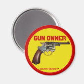 Fantastisches Magnetdesign für den Waffenbesitzer Magnet (Vorderseite/Rückseite)