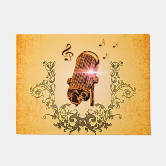 Fantastisches Mikrofon Fußmatte (Vorderseite)