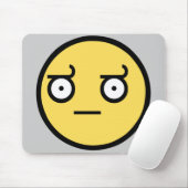 Fantastisches Missbilligungs-Gesicht Mousepad (Mit Mouse)