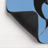 Fantastisches Narwhals Mousepad (Ecke)