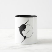 Fantastisches Narwhals Tasse (Zentrum)