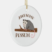 Fantastisches Opossum Keramik Ornament (Rechts)