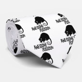 Fantastisches Opossum Krawatte (Gerollt)