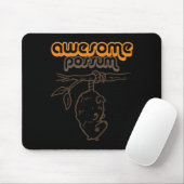 Fantastisches Opossum Mousepad (Mit Mouse)