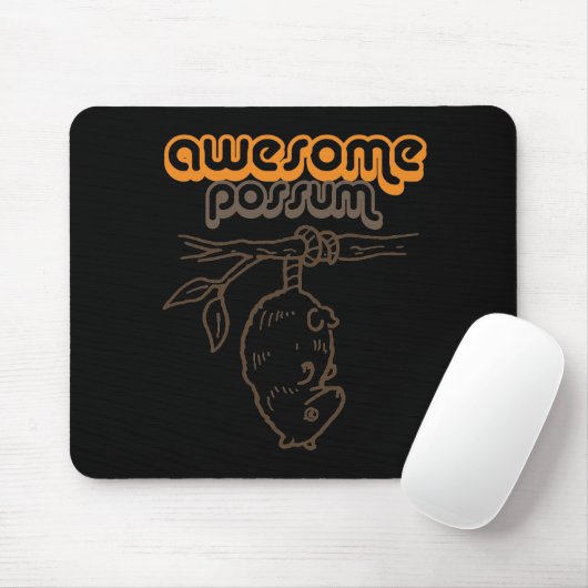 Fantastisches Opossum Mousepad (Mit Mouse)