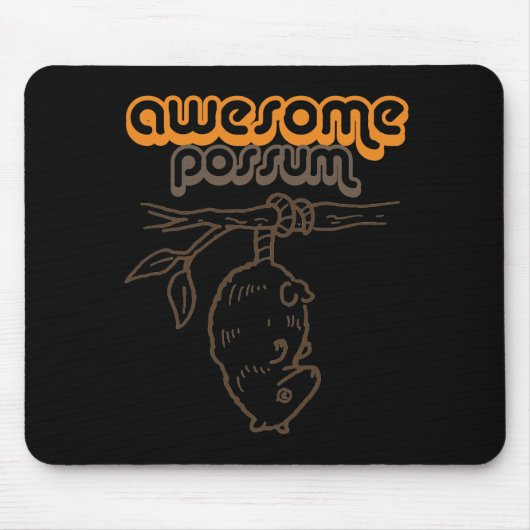 Fantastisches Opossum Mousepad (Vorne)