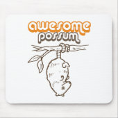 Fantastisches Opossum Mousepad (Vorne)