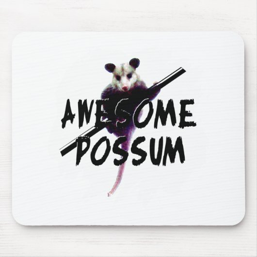 Fantastisches Opossum-Opossum Mousepad (Vorne)