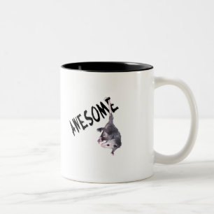 Fantastisches Opossum-Opossum Zweifarbige Tasse