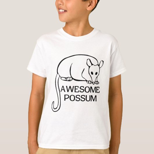 Fantastisches Opossum T-Shirt (Vorderseite)
