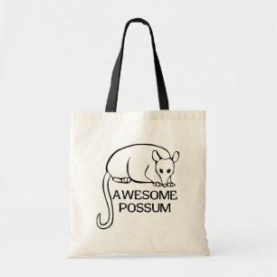 Fantastisches Opossum Tragetasche
