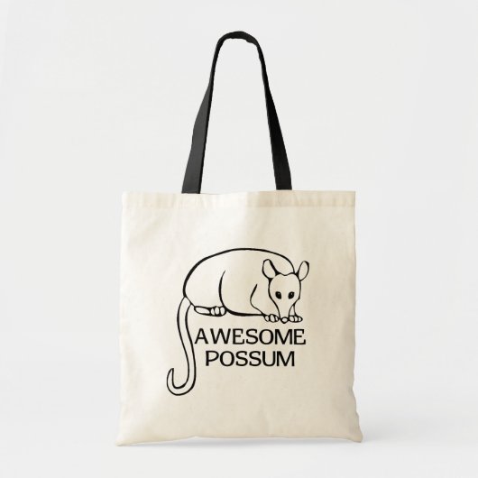Fantastisches Opossum Tragetasche (Vorne)