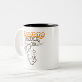 Fantastisches Opossum Zweifarbige Tasse (Vorderseite Links)
