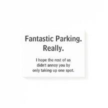 Fantastisches Parken. Wirklich