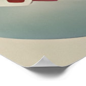 Fantastisches Planet Bauhaus Style Poster (Ecke)