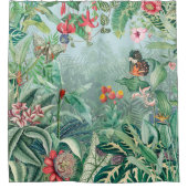 Fantastisches Regenwaldparadies Duschvorhang (Vorderseite)