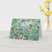 Fantastisches Regenwaldparadies Karte (Gelbe Blume)