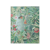 Fantastisches Regenwaldparadies Notizblock (Rotiert)