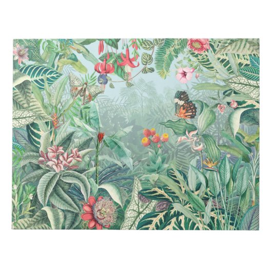 Fantastisches Regenwaldparadies Notizblock (Vorderseite)