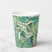 Fantastisches Regenwaldparadies Pappbecher (Rechts)