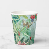 Fantastisches Regenwaldparadies Pappbecher (Vorderseite)