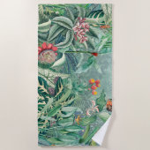 Fantastisches Regenwaldparadies Strandtuch (Vorderseite)