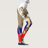 Fantastisches russisches Wappen und Leggings (Rechts)