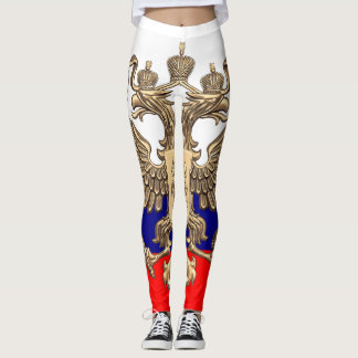 Fantastisches russisches Wappen und Leggings