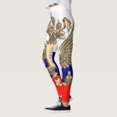 Fantastisches russisches Wappen und Leggings (Links)