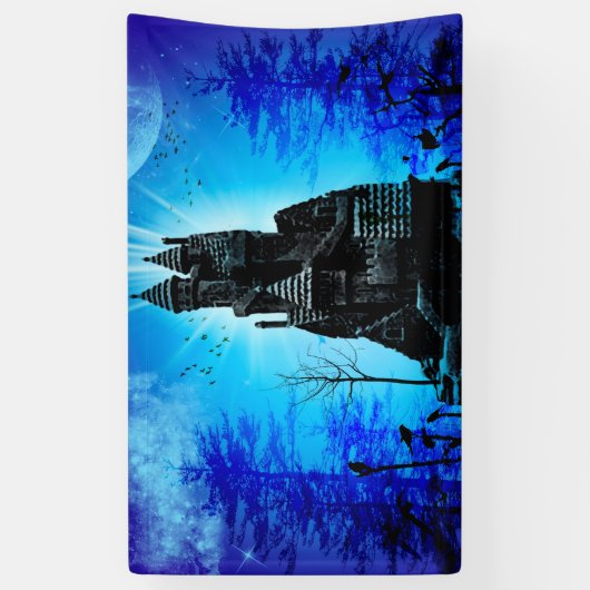 Fantastisches Schloss Banner (Vertikal)