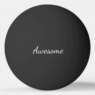 Fantastisches Schwarzweiss-personalisiertes Tischtennisball