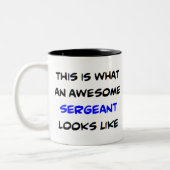 fantastisches sergeant4 zweifarbige tasse (Links)