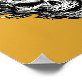 Fantastisches Skelett Poster (Ecke)