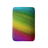 Fantastisches Spektrum an Regenbogenfarben Badematte (Vorderseite Vertikal)