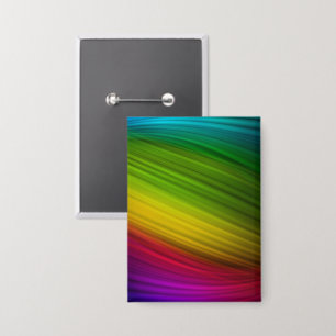 Fantastisches Spektrum an Regenbogenfarben Button