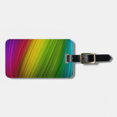 Fantastisches Spektrum an Regenbogenfarben Gepäckanhänger (Vorderseite horizontal)