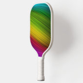 Fantastisches Spektrum an Regenbogenfarben Pickleball Schläger (Links)
