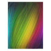 Fantastisches Spektrum an Regenbogenfarben Tischdecke (Vorderseite)