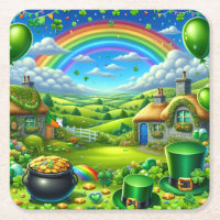 Fantastisches St Patick's Day Landschaftsbild-Part