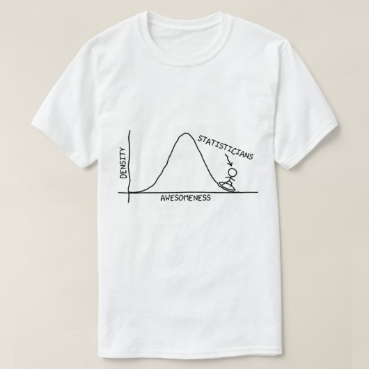 Fantastisches Statistiker-Shirt T-Shirt (Design vorne)