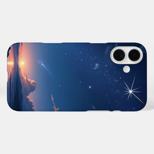 fantastisches Sterngehäuse Case-Mate iPhone Hülle (Rückseite (Horizontal))