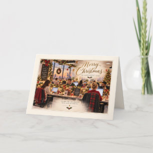 Fantastisches Team Büro Weihnachtsdankbarkeit Karte