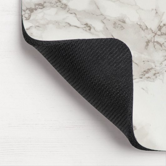 Fantastisches trendy Marmorierungmodernes Mousepad (Ecke)